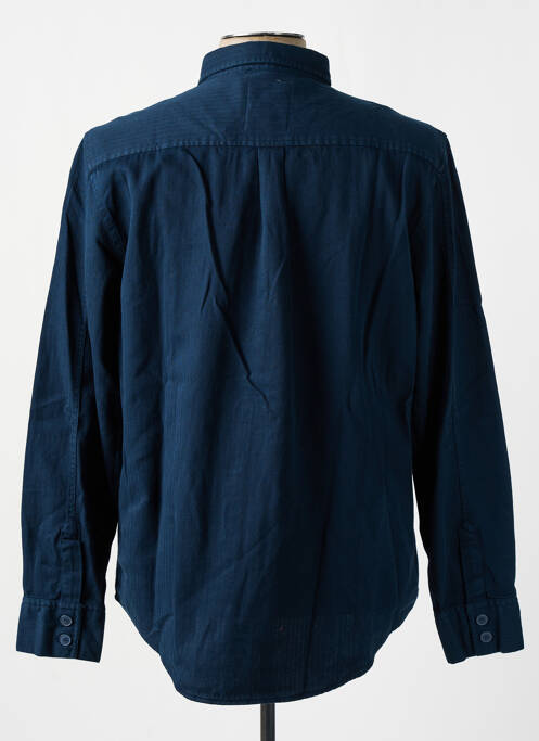 Chemise manches longues bleu FREEMAN T.PORTER pour homme