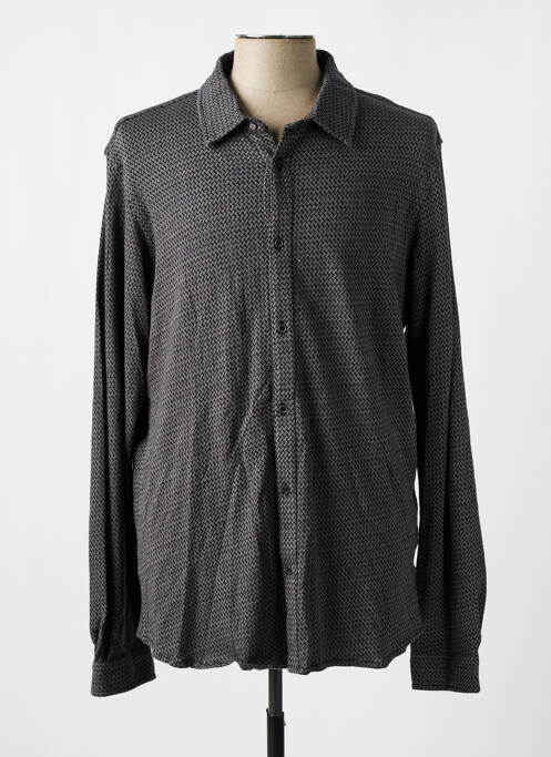 Chemise manches longues gris PETROL INDUSTRIES pour homme