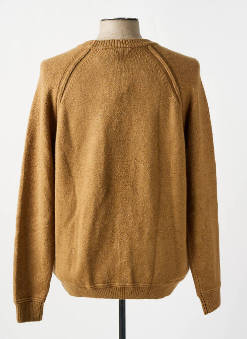 Pull stretch manches longues marron GARCIA homme