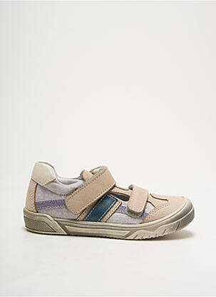 Sandales/nu pieds tissage satiné bout rond beige BELLAMY garcon