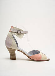 Sandales/Nu pieds beige POMARES VAZQUEZ pour femme seconde vue
