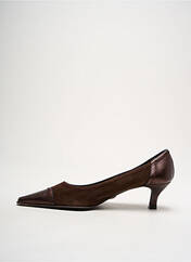 Escarpins marron ARBELL pour femme seconde vue