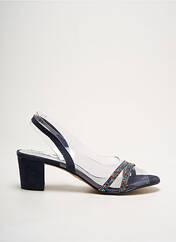 Sandales/Nu pieds bleu ARBELL pour femme seconde vue