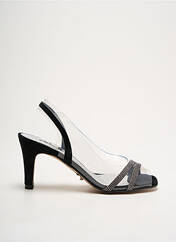 Sandales/Nu pieds noir ARBELL pour femme seconde vue