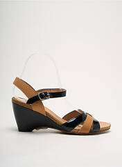 Sandales/Nu pieds noir ARBELL pour femme seconde vue