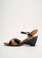 Sandales/Nu pieds noir ARBELL pour femme seconde vue