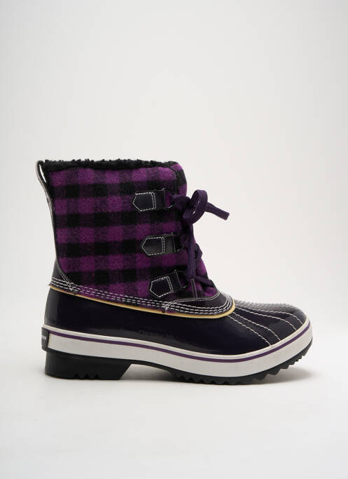 Bottines/Boots violet SKECHERS pour femme