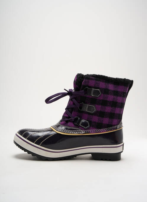 Bottines/Boots violet SKECHERS pour femme