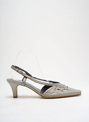 Sandales/Nu pieds gris ARTIKA SOFT pour femme