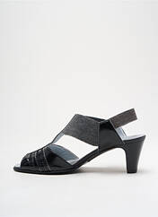 Sandales/Nu pieds noir ARTIKA SOFT pour femme seconde vue