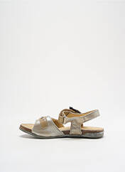 Sandales/Nu pieds argent TTY pour fille seconde vue