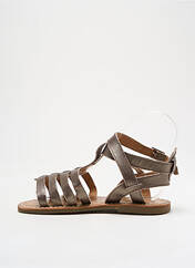 Spartiates marron BOPY pour fille seconde vue