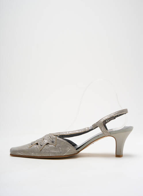 Sandales/Nu pieds gris ARTIKA SOFT pour femme