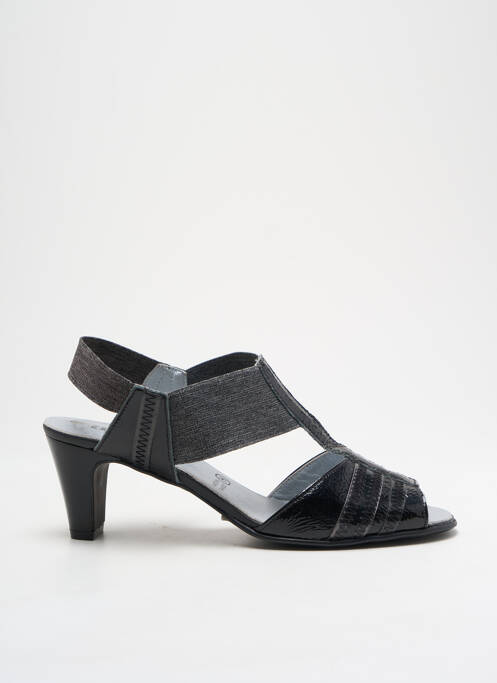 Sandales/Nu pieds noir ARTIKA SOFT pour femme