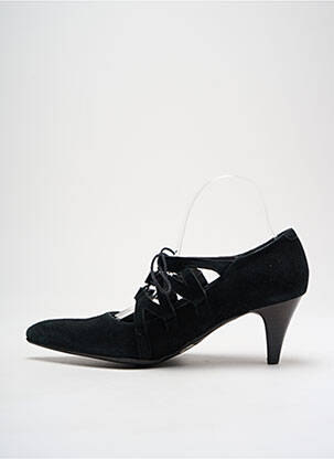 Escarpins nubuck talon de 4 à 6cm noir MONDRIE femme