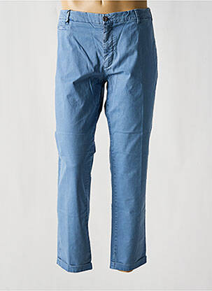 Pantalon chino stretch taille normale bleu 40WEFT homme
