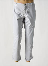 Pantalon chino tissage popeline taille normale gris AT.P.CO homme