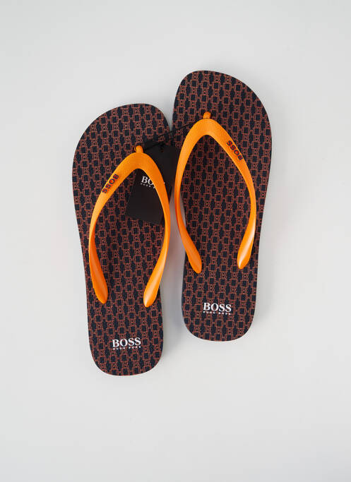 Tongs orange HUGO BOSS pour homme