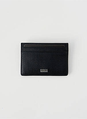 Porte-carte noir HUGO BOSS pour homme