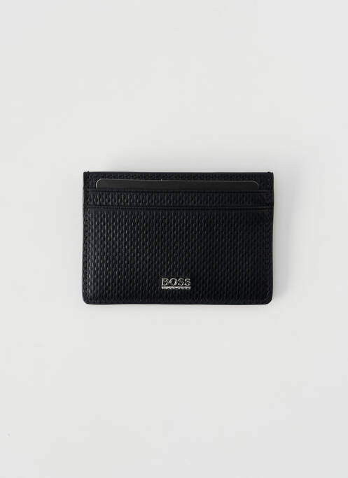 Porte-carte noir HUGO BOSS pour homme