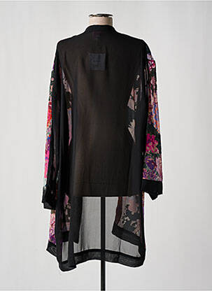 Déshabillé manches longues noir ROSE POMME femme