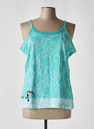 Pyjama col rond bleu ROSE POMME femme