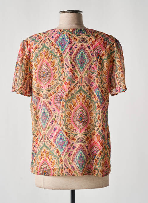 Blouse orange JULIE GUERLANDE pour femme