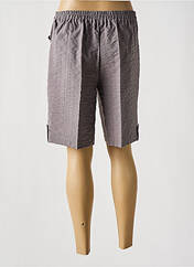 Bermuda gris GEVANA pour femme seconde vue