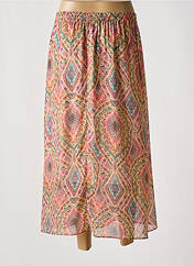 Jupe mi-longue beige JULIE GUERLANDE pour femme seconde vue