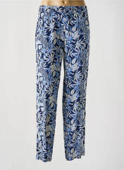 Pantalon droit bleu HAJO pour femme seconde vue