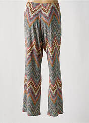 Pantalon droit gris GEVANA pour femme seconde vue