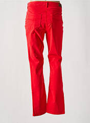 Pantalon flare rouge JULIE GUERLANDE pour femme seconde vue