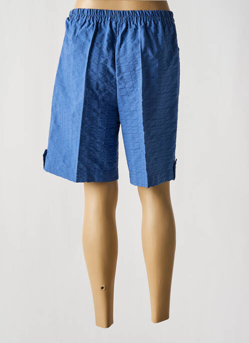 Bermuda bleu GEVANA pour femme
