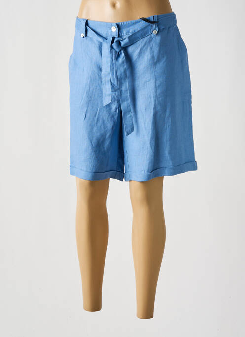 Bermuda bleu JULIE GUERLANDE pour femme