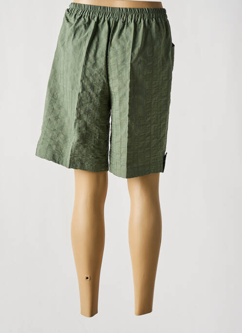 Bermuda vert GEVANA pour femme