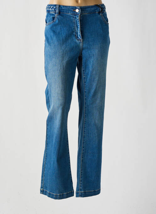 Jean coupe flare bleu JULIE GUERLANDE pour femme