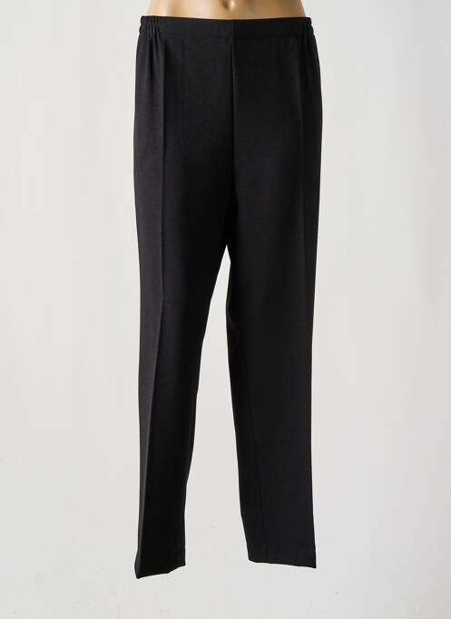Pantalon droit noir GEVANA pour femme