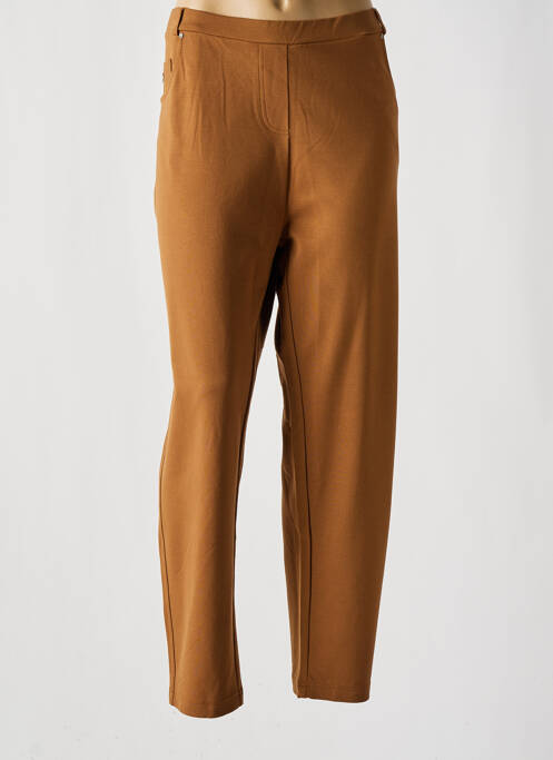 Pantalon slim beige HAJO pour femme