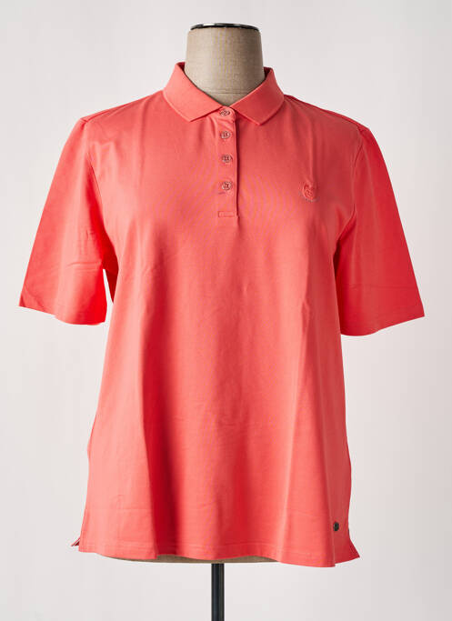 Polo orange HAJO pour femme