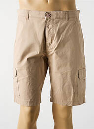Bermuda coupe droite beige HAJO homme