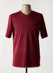 T-shirt rouge HAJO pour homme seconde vue