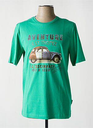 T-shirt vert HAJO pour homme