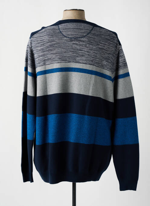 Pull bleu HAJO pour homme