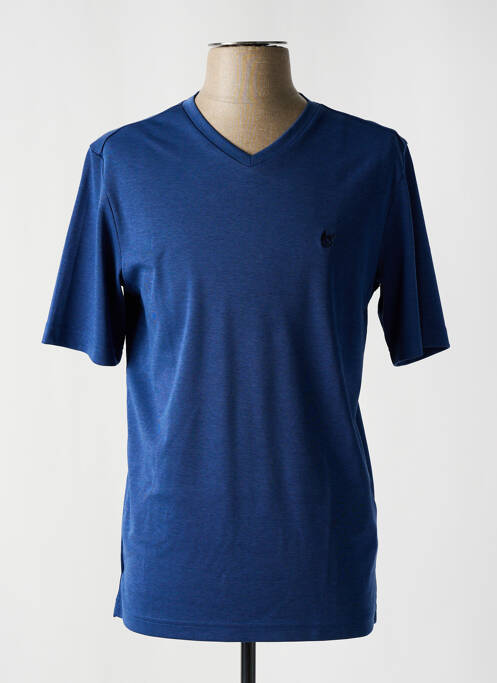 T-shirt bleu HAJO pour homme