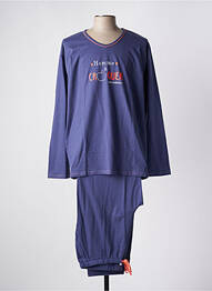 Pyjama sérigraphie violet ROSE POMME homme