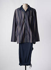 Pyjama bleu HAJO pour homme seconde vue