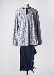 Pyjama bleu HAJO pour homme seconde vue