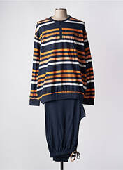 Pyjama bleu HAJO pour homme seconde vue