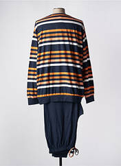 Pyjama bleu HAJO pour homme seconde vue