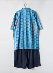 Pyjama bleu HAJO pour homme seconde vue